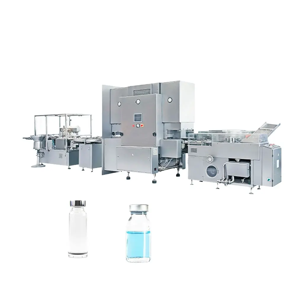 OEB5 Injectable Oncology Vial Production Line Automatic Chick Chicken Vaccine Machine Poultry Vaccination Equipment