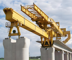 آلة تشييد جسر عالية الطريق لتشييد العوارض الخرسانية ومعدات السكك الحديدية - Product Image 4