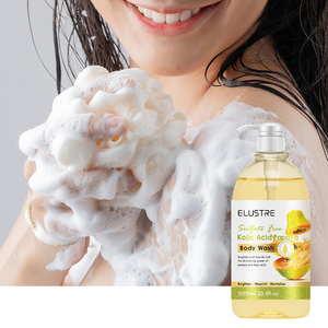 OEM/ODM Etiqueta Privada Cuidado DE LA Piel Corporal Iluminador Ácido Kójico Papaya Gel de Ducha Blanqueador para Manchas Oscuras - Product Image 3