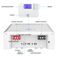 Batterie au sodium SUNPOK 48V 5kWh, batterie de stockage au sodium Na-ion, banque d'alimentation solaire, Power Wall, batteries rechargeables au sodium-ion