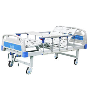 Cama <span class=keywords><strong>de</strong></span> Paciente Manual <span class=keywords><strong>de</strong></span> Dos Manivelas <span class=keywords><strong>de</strong></span> Gran Venta con Cabecera Médica <span class=keywords><strong>de</strong></span> ABS para Cuidado en el Hogar, Clínicas y Enfermería - Product Image 6