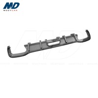 Diffuseur arrière en fibre de carbone style Modycar pour 2021 Vw Golf 8 Mk8 Gti