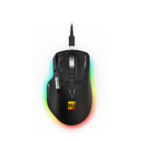 R8 Grosir Mouse Gaming Ergonomis Dengan Layar Tampilan, Mouse Isi Ulang Tiga Mode untuk PC Laptop Komputer Desktop