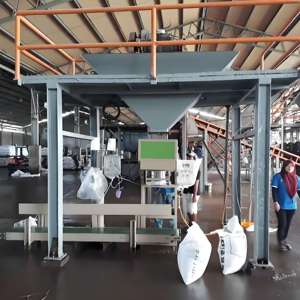 Abra a boca ensacamento e costura sistema para 25-50kg fertilizantes, alimentação, grãos - Product Image 3