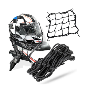 Sac en filet pour réservoir de carburant et casque, organisateur de <span class=keywords><strong>voiture</strong></span> avec filet de stabilisation pour <span class=keywords><strong>coffre</strong></span> et bagages - Product Image 1