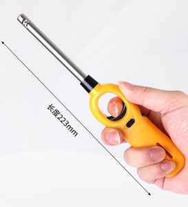 Encendedor Eléctrico Profesional de Butano para Barbacoa, Precio de Fábrica OEM, Ajustable, con Llama de Chorro, de Plástico Ecológico, Recargable, para Chefs - Product Image 5