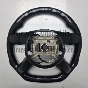Volant en cuir perforé en fibre de carbone pour Chrysler 300C – Modèles à succès en vente directe - Product Image 2