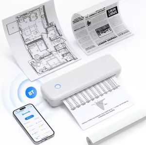 Longtime Standby Portable Wireless Thermal Barcode Tattoo <b>Printer</b> 3 Inch <b>Paper</b> Size Stock for Receipt Android Phone - Product Image 2