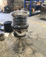 Hocheffiziente Spezial-Poliermaschinen 3-25mm Pulver-Entstauber Vibrations-Pulversiebgerät Kleiner Tablettenpolierer
