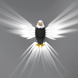 Design popolare luce notturna 3D camera per <span class=keywords><strong>bambini</strong></span> staffa lampada Eagle Animal Cool camera dei <span class=keywords><strong>bambini</strong></span> decorazione LED lampada da parete - Product Image 2