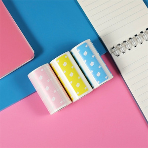 เครื่องพิมพ์กระดาษขนาด57*30มม. สีแบบมีกาวในตัวสติกเกอร์กระดาษความร้อน - Product Image 2