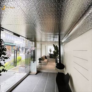 EX430 PVD Colored Luxury Stainless Steel Water Ripple <b>Sheet</b> Hotel Decorative 3D Water Wave <b>Sheet</b> Custom Made - Product Image 5