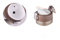 Bouteille d'eau en acier inoxydable pour boissons de sport Grand design moderne Thermos isolé sous vide pour camping et bureau Logo thermique chaud et froid