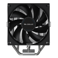 COOLLEO P50i DIG 5-Caloduc à affichage numérique intelligent, refroidisseur de CPU à air, refroidissement LGA 115X/1200/1700/1851 AMD AM4/5 TDP230W