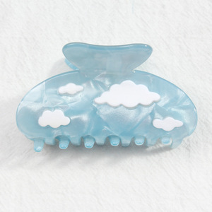 Bijoux pour femmes printemps-été, faits à la main, <span class=keywords><strong>en</strong></span> acrylique, strass, design géométrique floral, style japonais coré<span class=keywords><strong>en</strong></span>, légers et tendance - Product Image 4