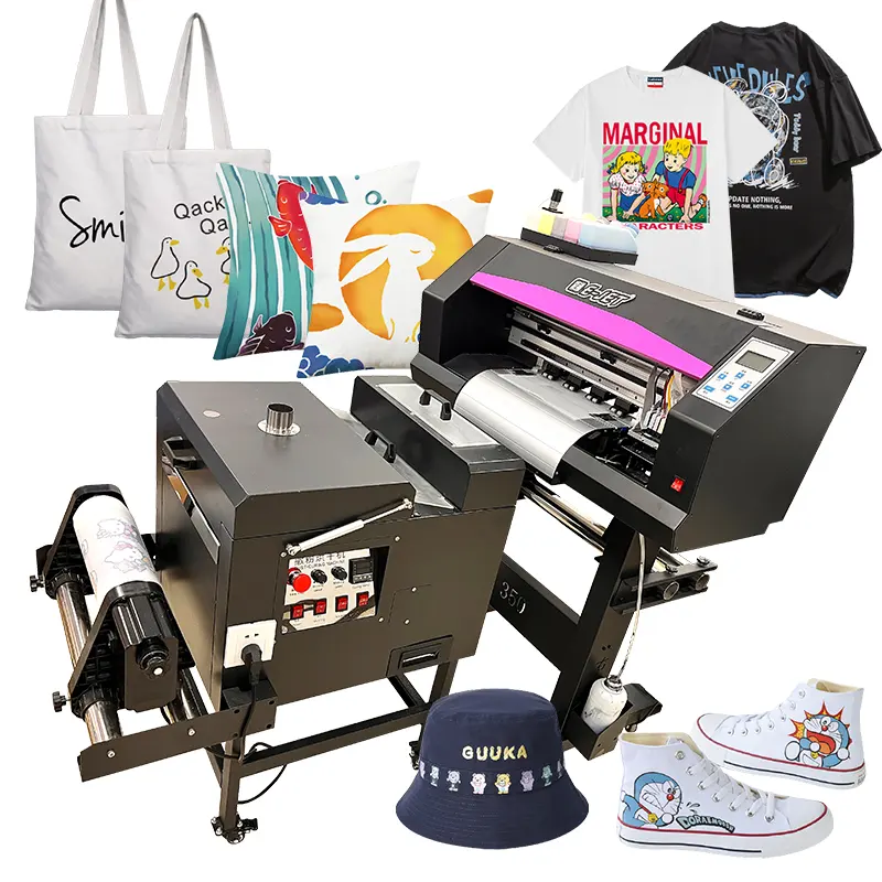 T shirt DTF Printing A3 30cm DTF Printer fast printing machine for garment business