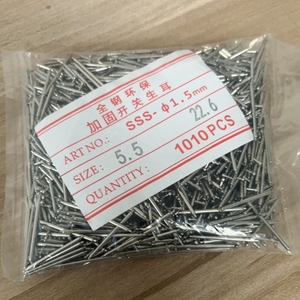 Barre à ressort à dégagement rapide en acier inoxydable 304, épaisseur 1,5 mm, tête de 5,5 mm, longueur 22,6 mm, pour <span class=keywords><strong>Fitbit</strong></span> Versa 2 - Product Image 6