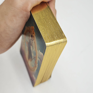 Produttore di stampa di mazzi di carte dei tarocchi bordo dorato personalizzato arte carte da <span class=keywords><strong>gioco</strong></span> oro stampa a caldo misteri <span class=keywords><strong>gioco</strong></span> di carte della fortuna - Product Image 5