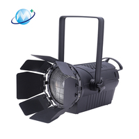 Projecteur LED DMX à zoom manuel et automatique, haute densité 200W, blanc chaud et froid, RGBW, pour théâtre, scène, studio