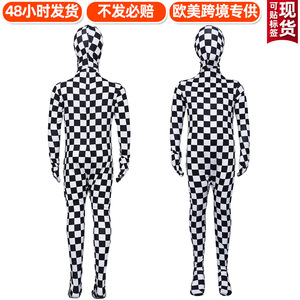Mono de cuerpo entero Manyusha Mosaic con estampado digital 3D, disfraz de rol para hombre, talla adulta - Product Image 4
