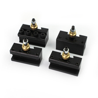 Support d'outil de tour à changement rapide pour usine OEM, mini-tour, tour CNC, en aluminium anodisé et acier
