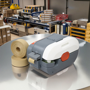 Yjnpack nguồn nhà máy tuyển dụng đại lý toàn cầu gummed Băng Dispenser hộp carton bao bì nước kích hoạt Băng Dispenser - Product Image 1