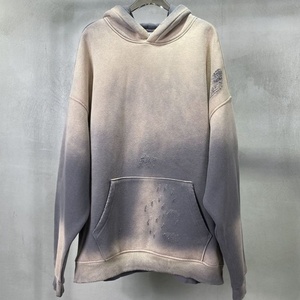 OEM de Alta Calidad, Vintage, Efecto Desgastado por el Sol, Oversize, 380 g/m², Felpa Francesa, Invierno, 100% Algodón, Serigrafía Personalizada, Lavado Monkey - Product Image 3
