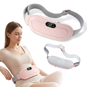 Masajeador Corporal Electrónico, Cinturón de Soporte Menstrual, <span class=keywords><strong>Masaje</strong></span> Vibratorio Abdominal, Alivio de Cólicos Menstruales, Terapia de Calor - Product Image 1