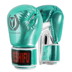 Custom Logo Ladies Professional Training Leather Boxing Gloves