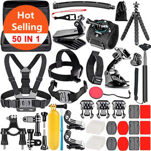 Kit de Accesorios para Cámara de Acción HONGDAK 50 en 1, Juego de Accesorios para <span class=keywords><strong>GoPro</strong></span> <span class=keywords><strong>Hero</strong></span> 13 12 11 10 9 <span class=keywords><strong>8</strong></span> 7 6, Kit de Accesorios para <span class=keywords><strong>GoPro</strong></span> - Product Image 1