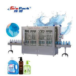 Automatic CE Standard Liquid Soap/Shampoo/Shower Gel/Detergent Bottle Filling Machine