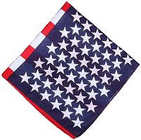 Amerikanische Flagge Baumwolle Bandana 21x21inch Square USA Flagge Stirnband Bandana Für Männer und Frauen