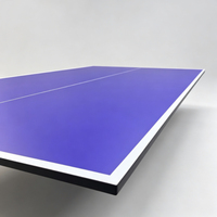Planche de tennis de table moderne brillante de première qualité, écologique, sans formaldéhyde E0, poncée, garantie 3 ans, vente directe d'usine, MDF