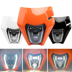 Buen faro LED deportivo modificado para KTM EXC EXCF SX XC <span class=keywords><strong>125</strong></span> 150 250 350 450 Motocross Dirt <span class=keywords><strong>Pit</strong></span> <span class=keywords><strong>Bike</strong></span> Moto motocicleta máscara - Product Image 3