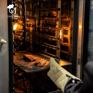 Professionale 6kw forno combinato multifunzione 10 <span class=keywords><strong>griglia</strong></span> cucina <span class=keywords><strong>a</strong></span> Gas elettrica forno combinato commerciale - Product Image 6