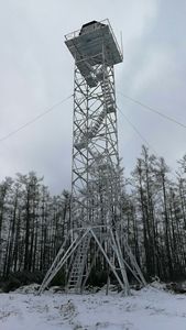 Tháp quan sát thép góc tăng 10-30m với mạ kẽm nhúng nóng tùy chỉnh màu sắc & Hình dạng Tuổi thọ 50 năm fuhang FH05 - Product Image 4