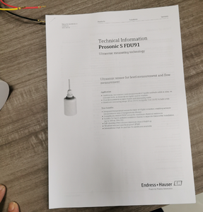 חיישן מפלס אולטרסוני חדש לגמרי E+<span class=keywords><strong>H</strong></span> Prosonic FDU91 דגם FDU91-RG2AA במחיר הטוב ביותר - Product Image 5