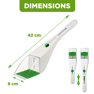 Attrape-insectes XXL à long manche, piège à araignées et insectes sans danger pour les humains, non toxique, écologique, pour la lutte antiparasitaire domestique - Product Image 2