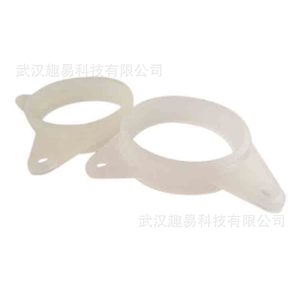 Front Fender Mud Mount <b>Bracket</b> For Honda Cbr400 Nc23 Nc29 Vfr400 Iigz <b>Plastic</b> White 2 Piece - Product Image 3