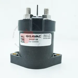 Gigavac 12Vdc + แอมป์ถึง900 VDC 12Vdc ถึง24 VDC คอนแทคเตอร์ GXV611M รีเลย์ GXV611 24 V 12V