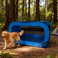 Bestseller Faltbarer Haustierkäfig Komfortable Stoffbetten Modisches Einfarbiges Muster Haustierzelt Box für Zuhause und Reisen für Hunde und Katzen
