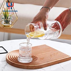 Dispensador elegante <span class=keywords><strong>de</strong></span> boquilla <span class=keywords><strong>de</strong></span> vidrio para baño, conjunto <span class=keywords><strong>de</strong></span> vidrio y garrafa <span class=keywords><strong>de</strong></span> noche, <span class=keywords><strong>de</strong></span> color, con vaso - Product Image 5