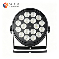 Équipement d'éclairage de scène 180W, projecteur PAR avec 18*10W (4-EN-1 RGBW) LED