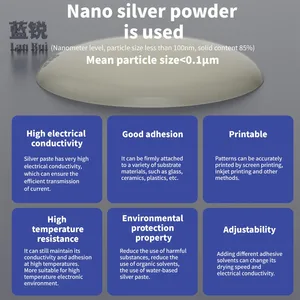 Lanrui J9 Nano Conductive Silver Paste Sửa chữa đường màn hình có điện trở thấp cho các công cụ sửa chữa màn hình màu xanh lá cây/vàng - Product Image 4