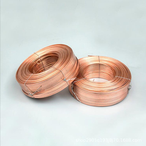 ด้ายเย็บผ้าแบนเคลือบสังกะสีและทองแดงสำหรับกล่องลูกฟูก ขายดี - Product Image 1