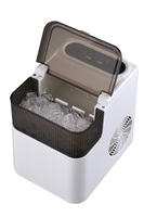 Nouvelle Arrivée Machine à Glaçons Électrique Automatique 12V de Comptoir, Mini Portable Instantanée pour Usage Domestique et Commercial, 12kg/jour, 1.5L