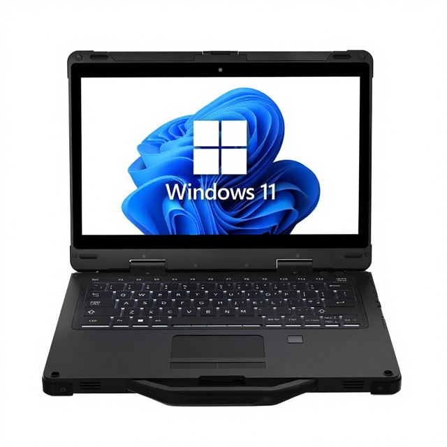 ODM/OEM 13.3 Inch Brand New Rugged Laptop Intel Core I7 Touch Panel Anti-peeping Camera Fingerprint Backlit Keyboard Windows 11