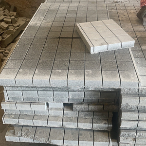 Natural Split Surface Plaza Walkway Gạch Lát Đá Granite Xám Đá Cuội - Product Image 3