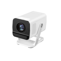 Projecteur Vidéo Intelligent Mini Pico Portable Populaire LCD Sans Fil WiFi 6 HD Natif 720P Système Android 14 Prise en Charge 4K pour Home Cinéma