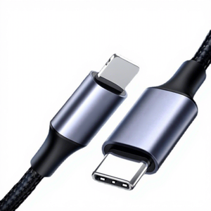 Cable de Carga para Auto con Conector USB-C y Revestimiento de Nailon para Teléfono y MacBook, Carga Rápida PD de 18W/20W - Product Image 1